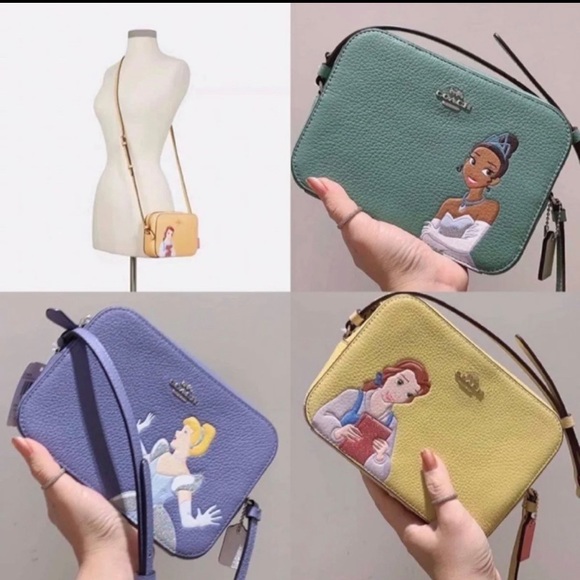 🎀Coach Disney X Mini Camera Bag With Cinde… - Picture 7 of 10